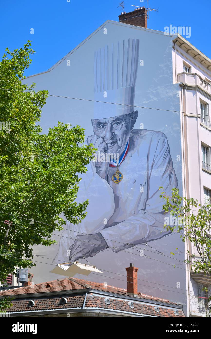 Les Halles de Lyon Paul Bocuse - un paradiso alimentare, Lione FR Foto Stock