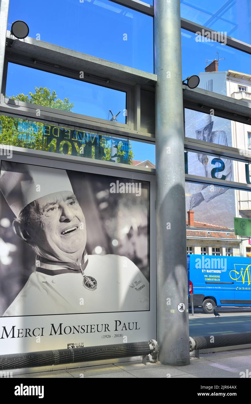 Les Halles de Lyon Paul Bocuse - un paradiso alimentare, Lione FR Foto Stock