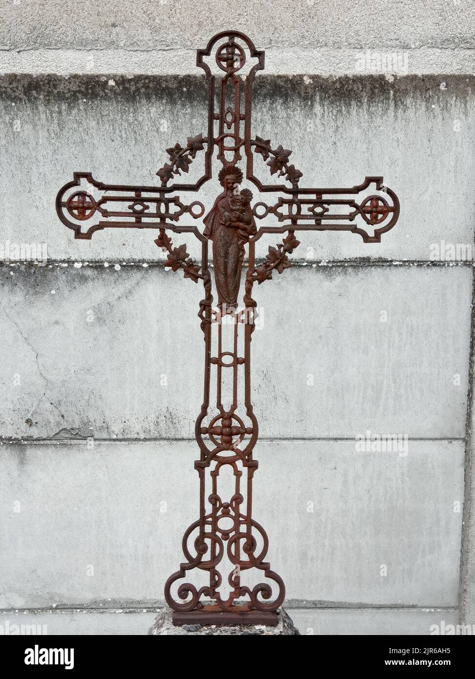 Croix ancienne , Francia Foto Stock