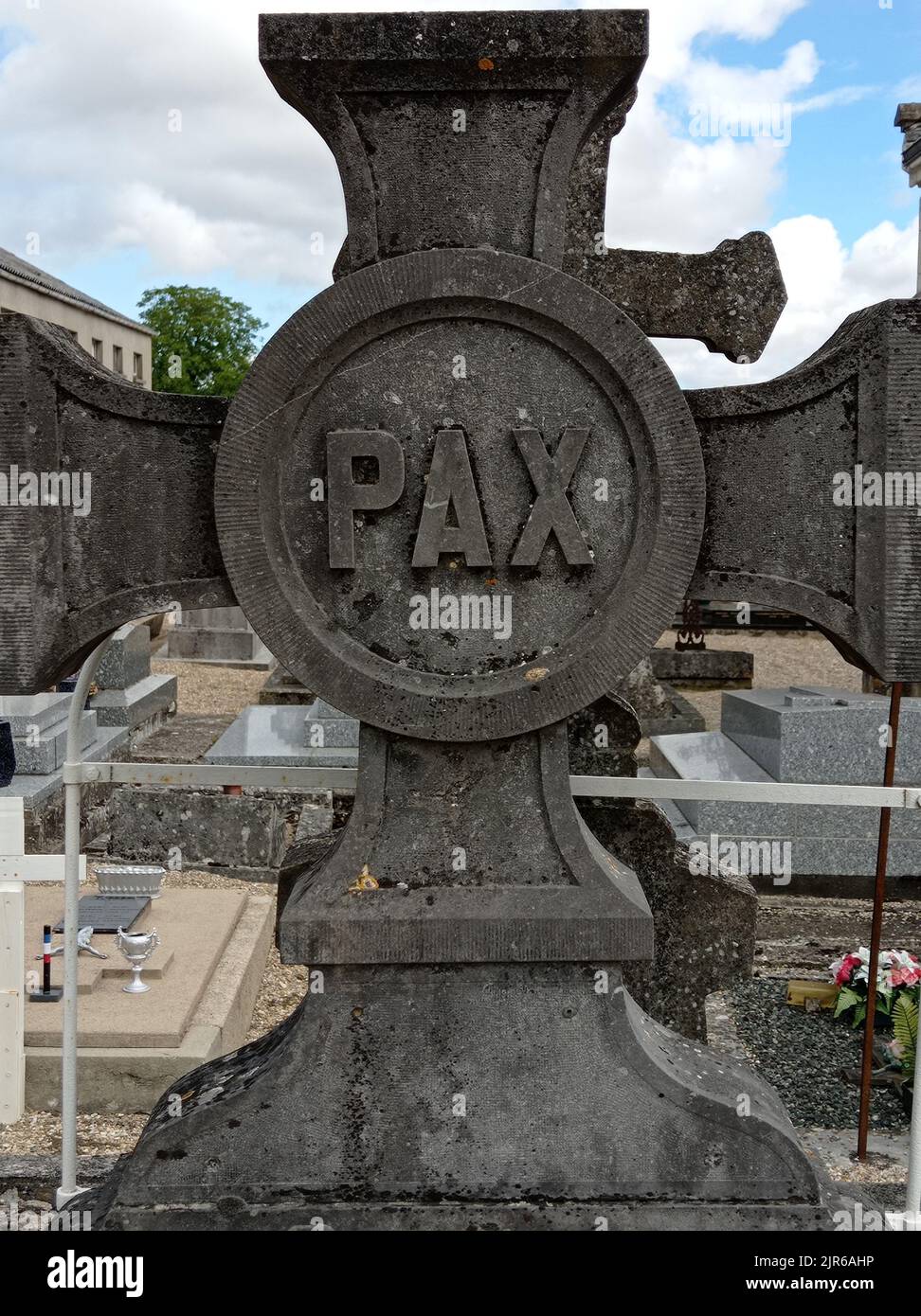Croix ancienne , Francia Foto Stock