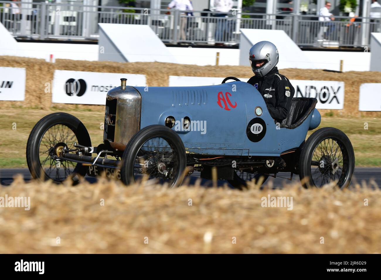 Freddie Smith, AC Brooklands Racer, Pioneers, che risale ai primi del Novecento, i veicoli di questa categoria rappresentano il vero inizio dello sport motoristico, Goodwood Foto Stock