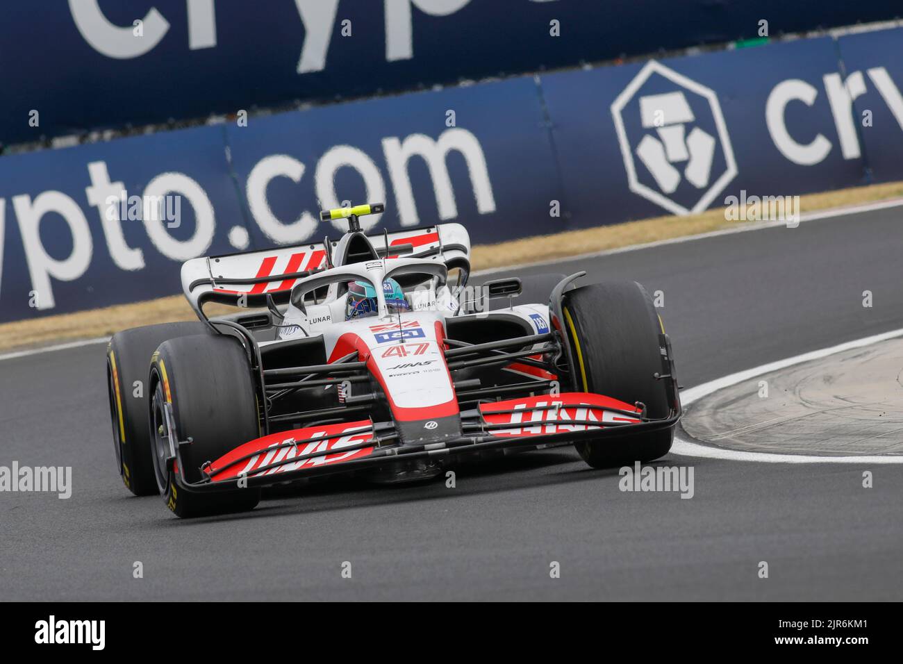 Mogyorod, Ungheria. Luglio 31th 2022. Formula 1 Gran Premio d'Ungheria a Hungaroring, Ungheria. Nella foto: #47 Mick Schumacher (GER) del Team Haas F1 durante la gara Foto Stock