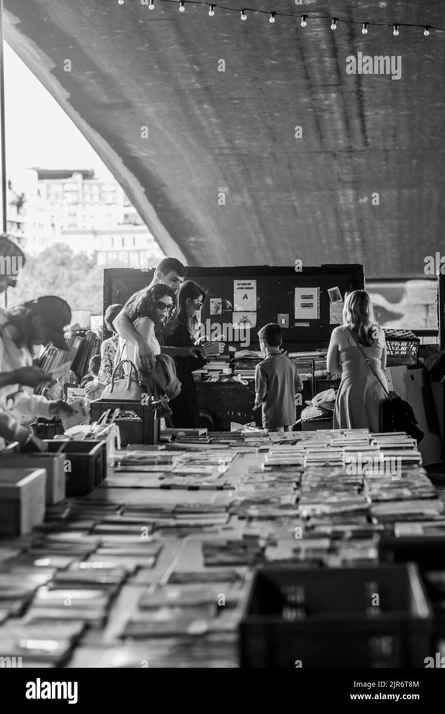 Londra lungo il Tamigi Foto Stock