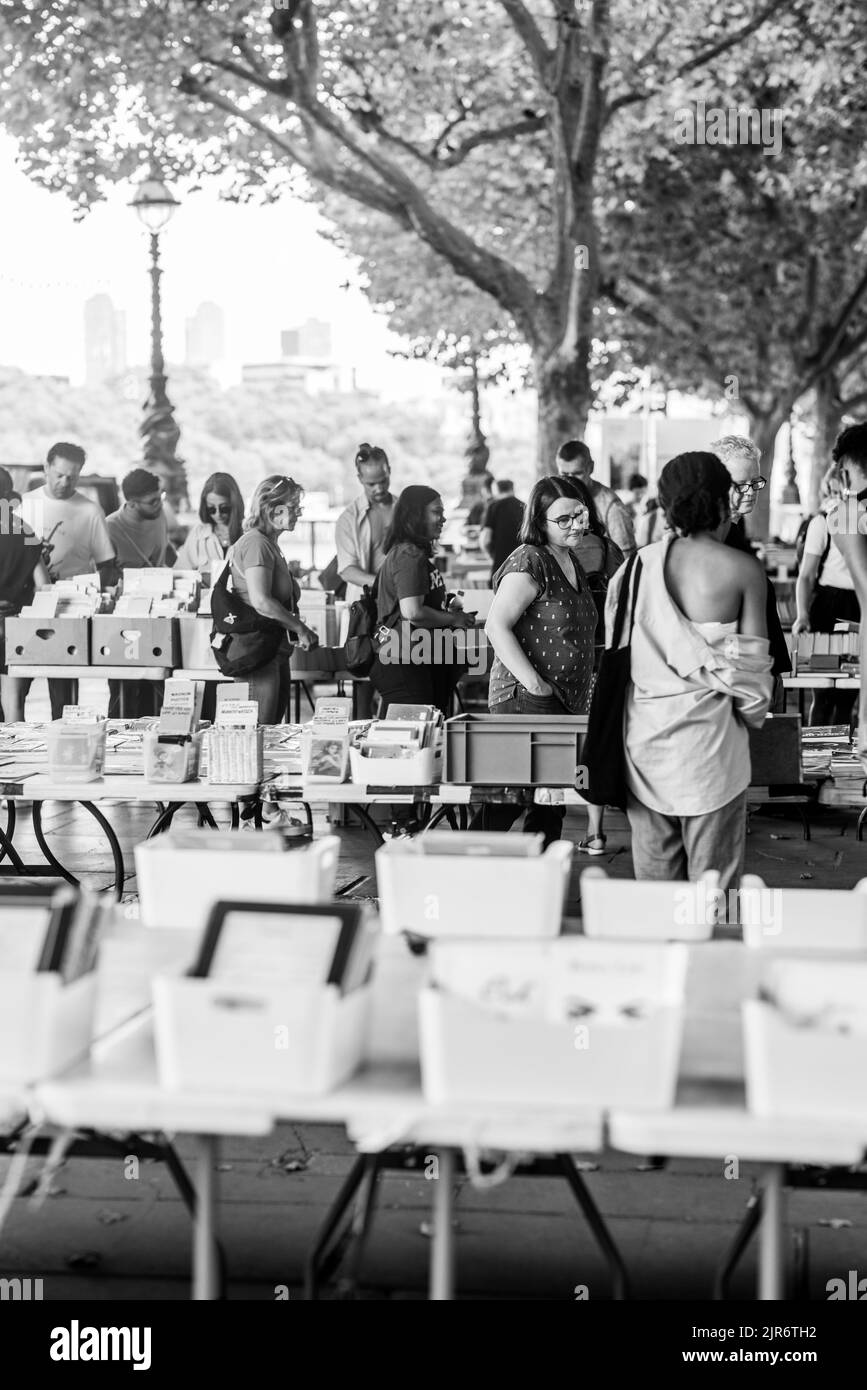 Londra lungo il Tamigi Foto Stock