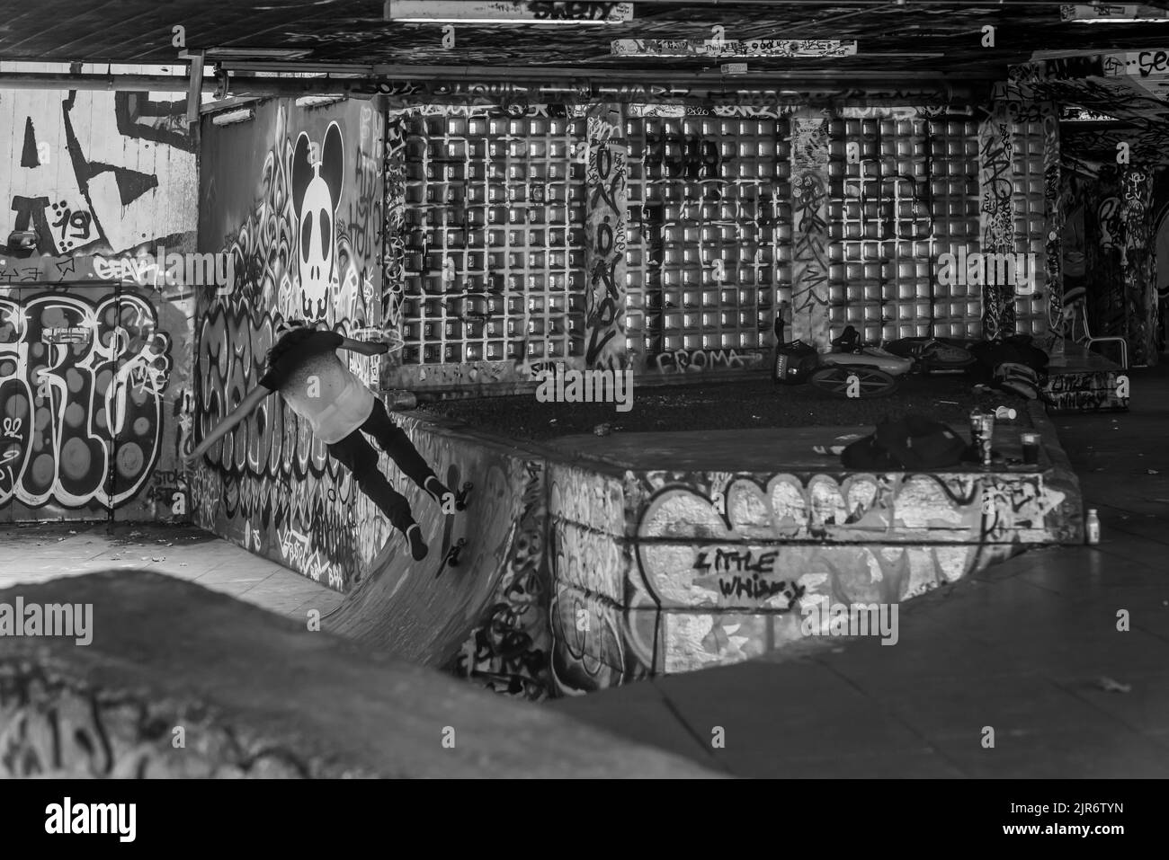 Londra lungo il Tamigi Foto Stock