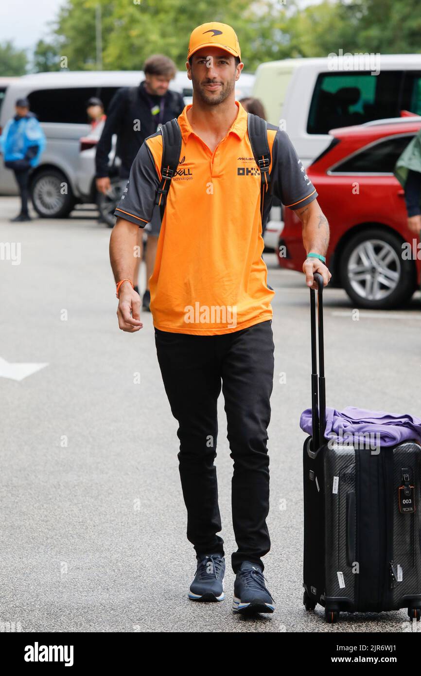 Mogyorod, Ungheria. Luglio 31th 2022. Formula 1 Gran Premio d'Ungheria a Hungaroring, Ungheria. Nella foto: Daniel Ricciardo (AUS) della McLaren Foto Stock
