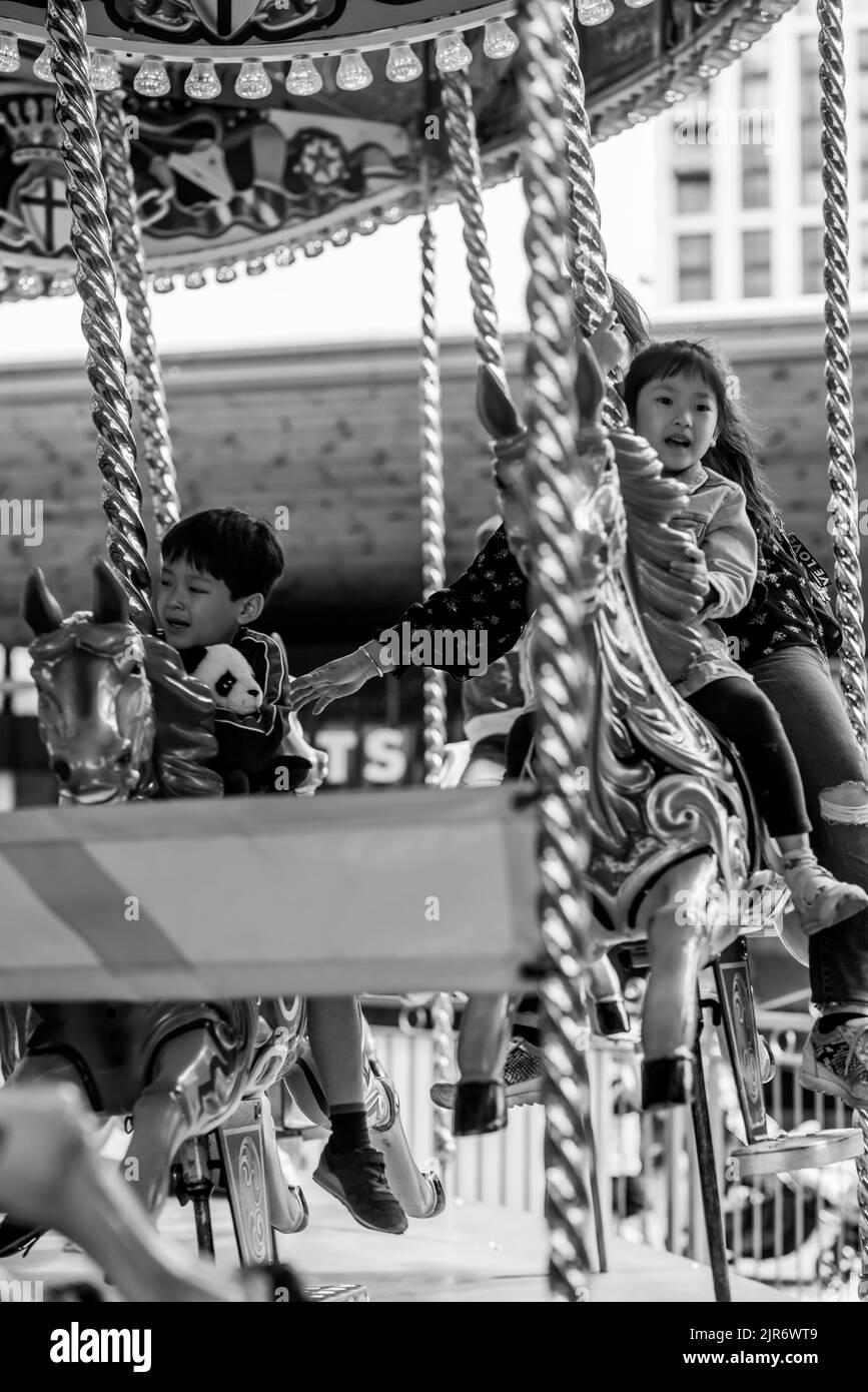 Londra lungo il Tamigi Foto Stock