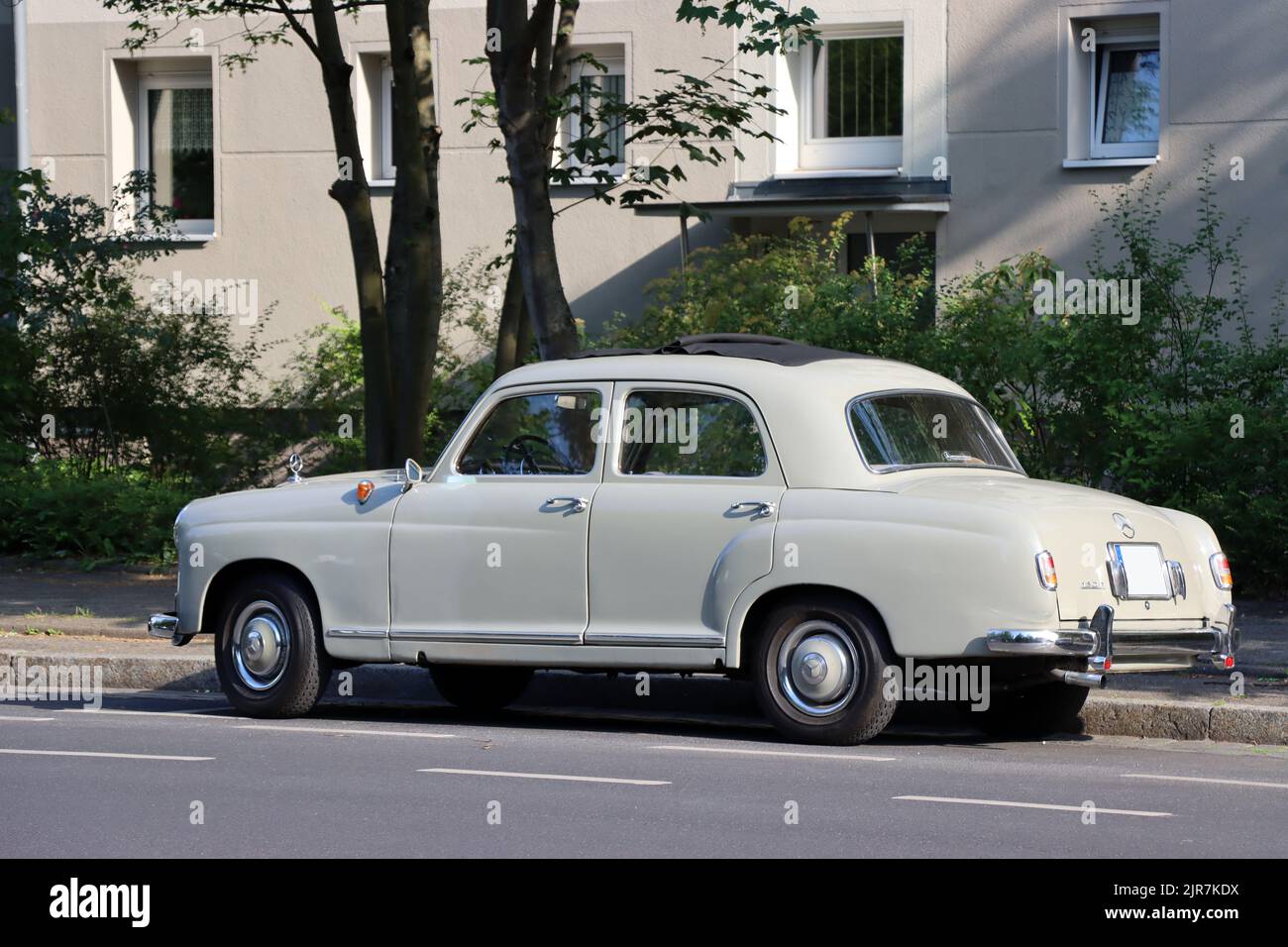 Oldtimer Mercedes-Benz W 120 Ponton, Brandeburgo, Germania, Potsdam Foto Stock