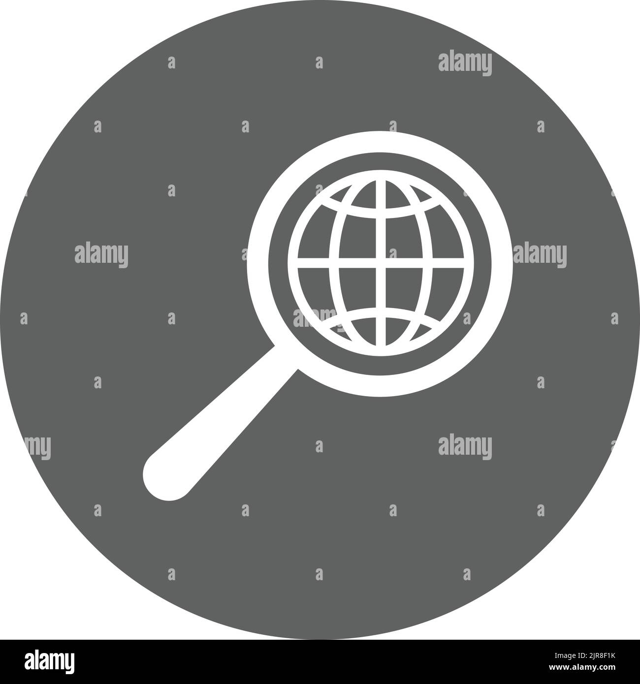 Icona globale, di rete, di connessione - semplice file EPS vettoriale modificabile. Illustrazione Vettoriale