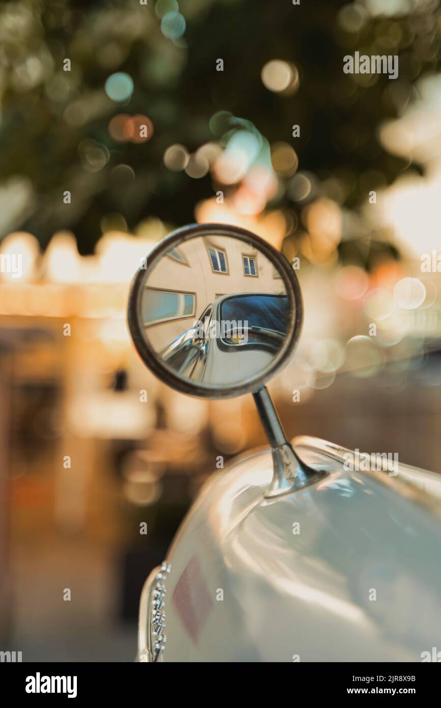 Auto specchio retrovisore Foto Stock
