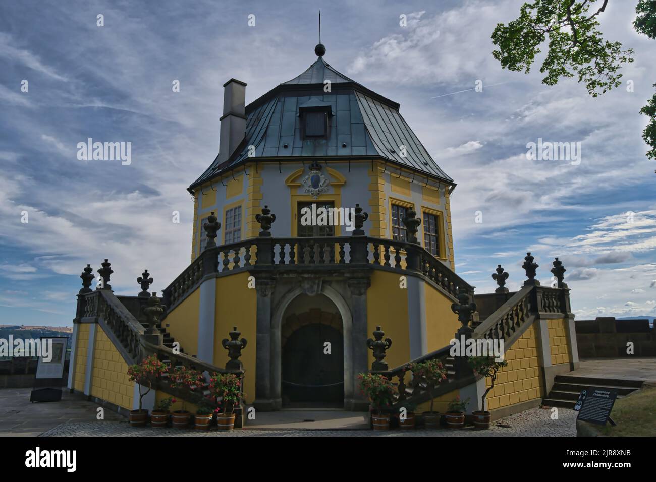 fortezza königstein sassonia svizzera Foto Stock
