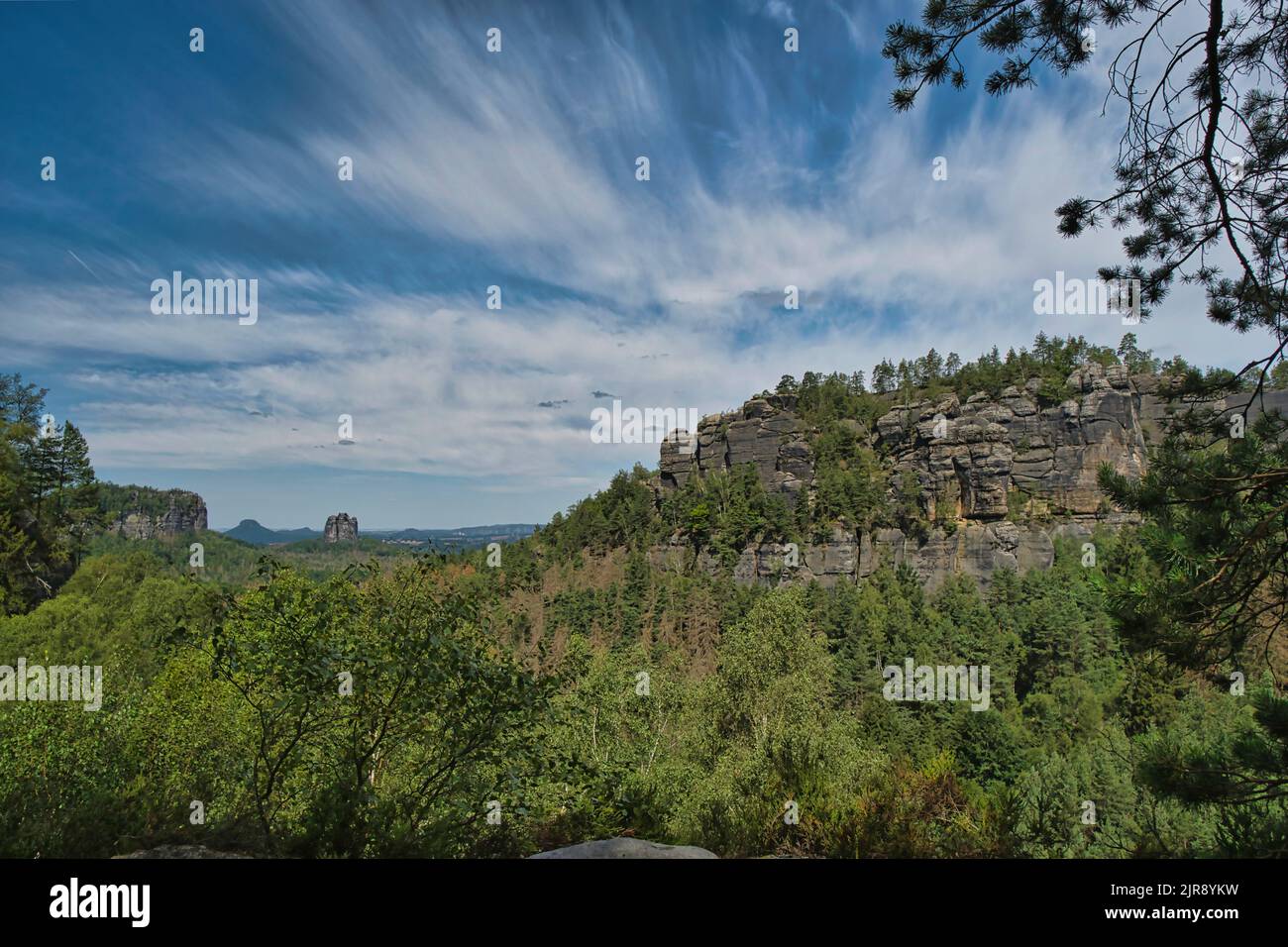 Svizzera sassone Foto Stock