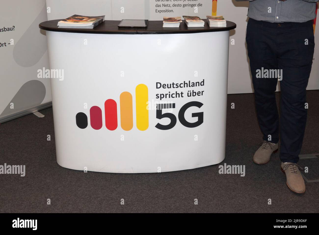 Giornata aperta dei ministeri a Berlino, 2022 agosto 5G Foto Stock