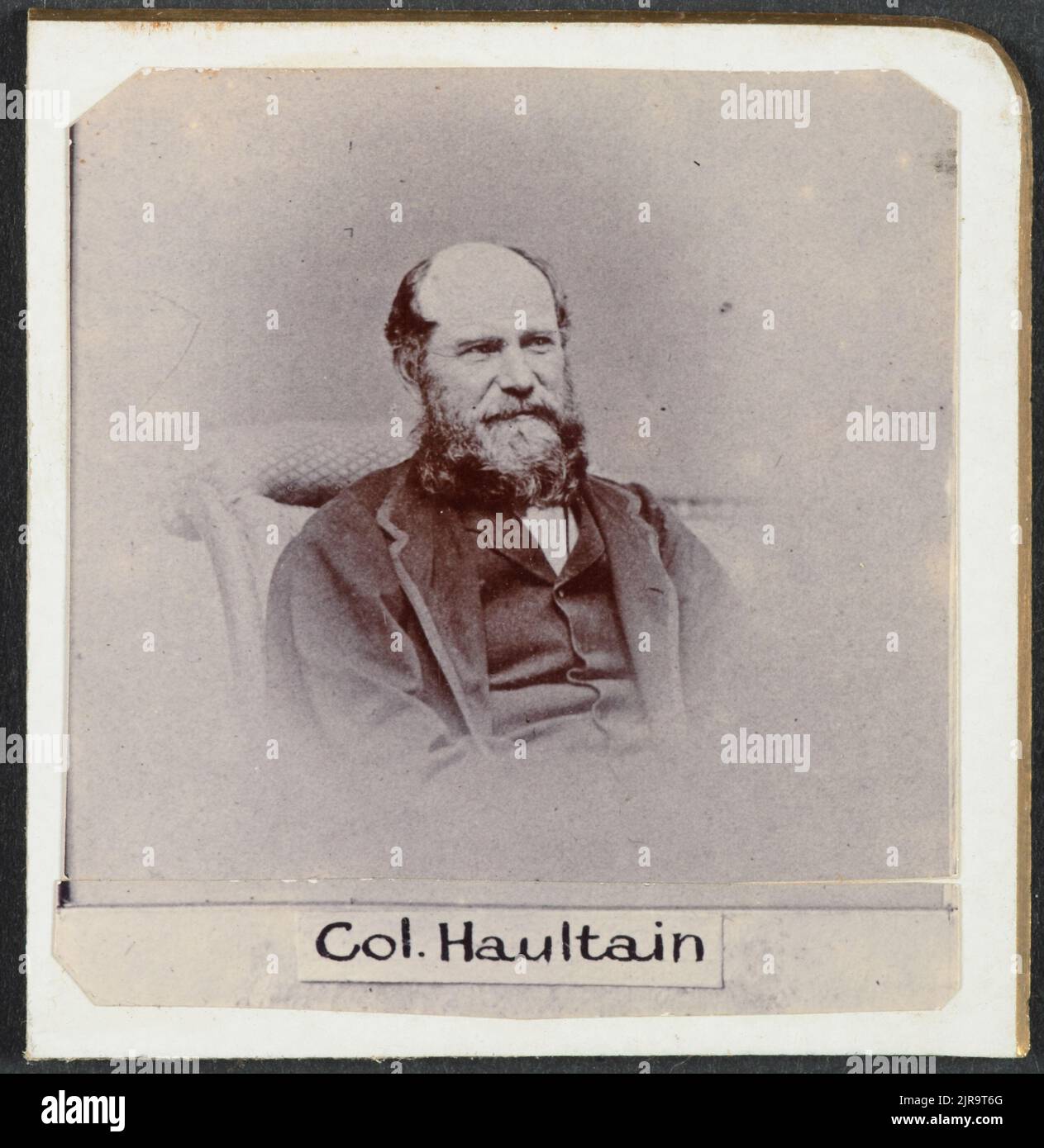 Col. Haultain, circa 1860, costruttore sconosciuto. Foto Stock