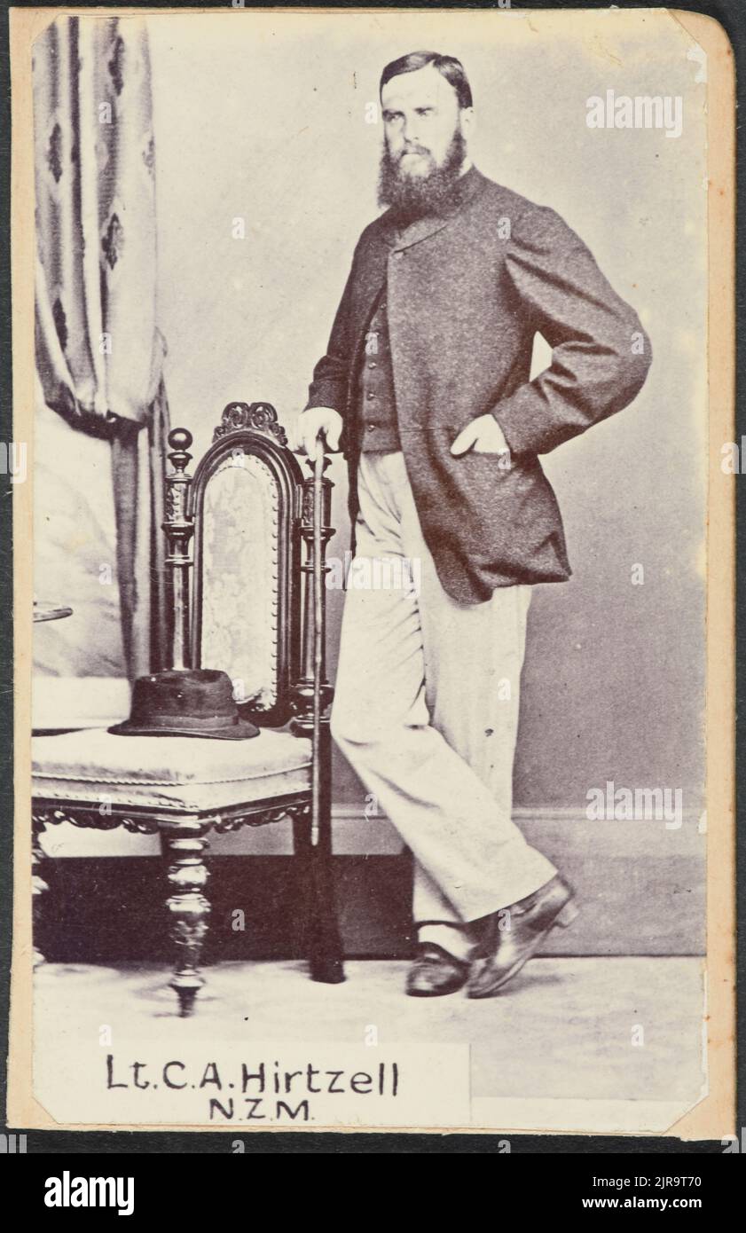 C.A. Lt Hirtzell N. Z.M., circa 1860, costruttore sconosciuto. Foto Stock