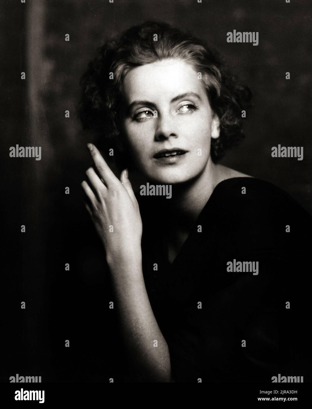 Ritratto di Greta Garbo 1925. Gennhe, Arnold, 1869-1942, fotografo Foto Stock