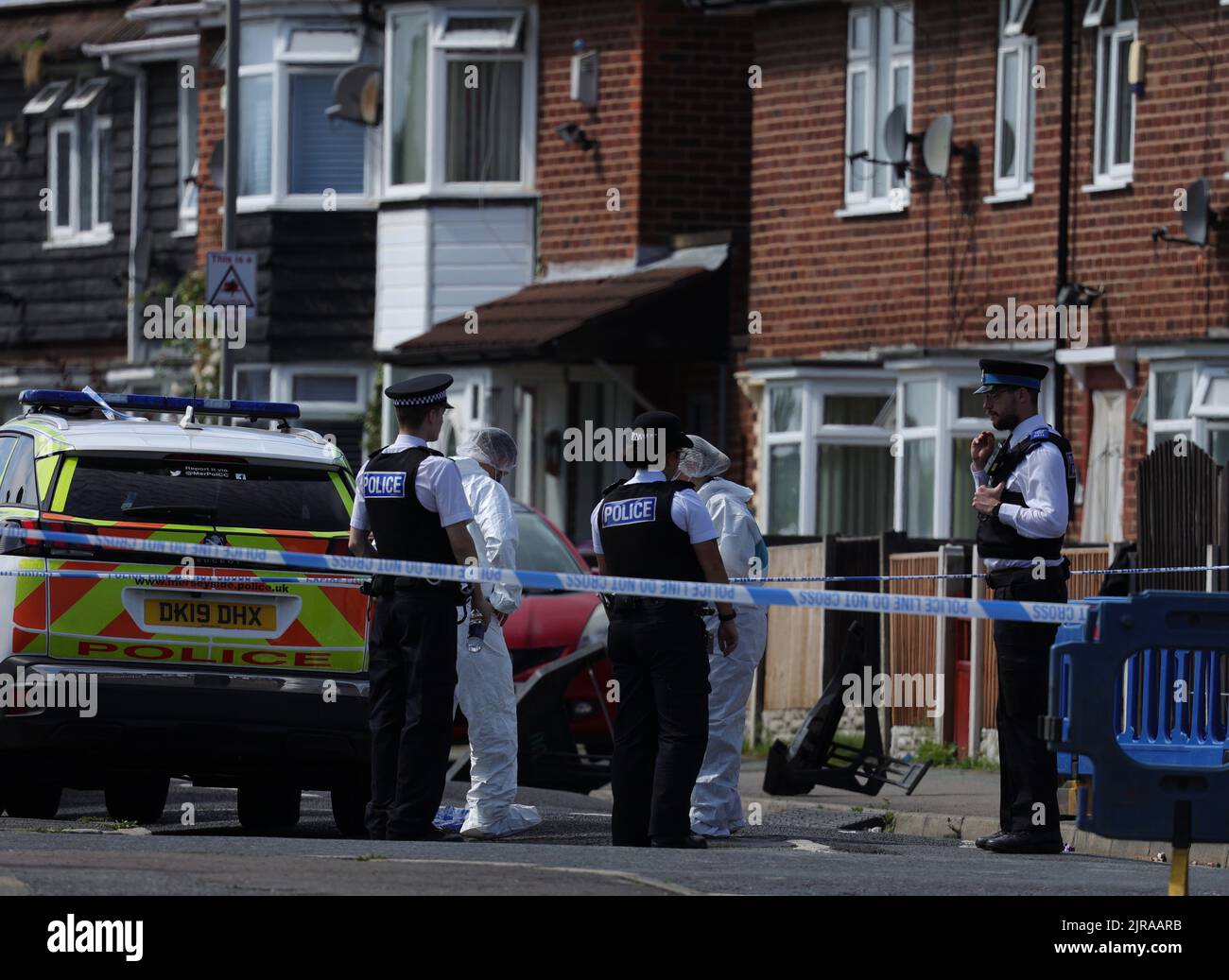 Liverpool, 23rd agosto ragazza di 2022 9 anni uccisa a Liverpool Credit: IAN Fairbror/Alamy Live News Foto Stock
