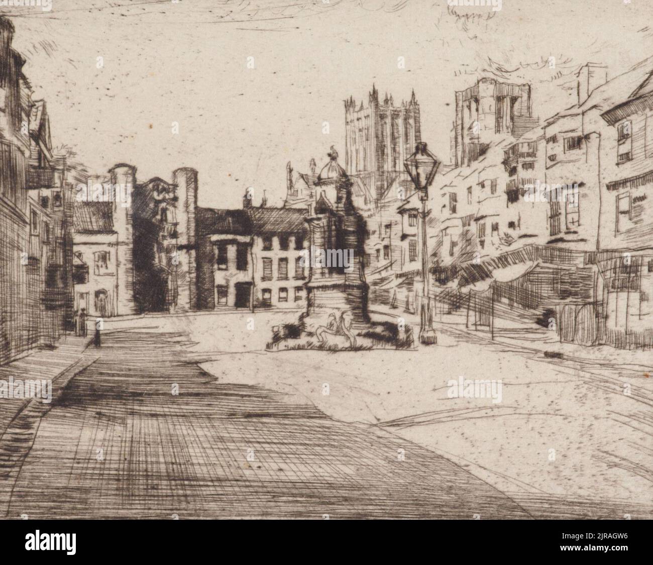 Wells, 1913, Regno Unito, di Henry Brown. Dono della signora Harold Wright, 1965. Foto Stock