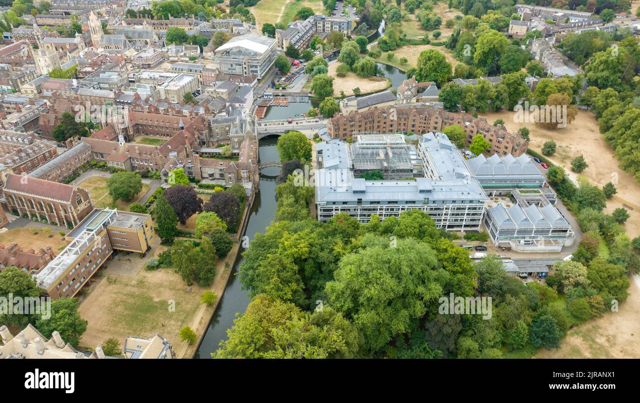 Queens’ College dell’Università di Cambridge Foto Stock