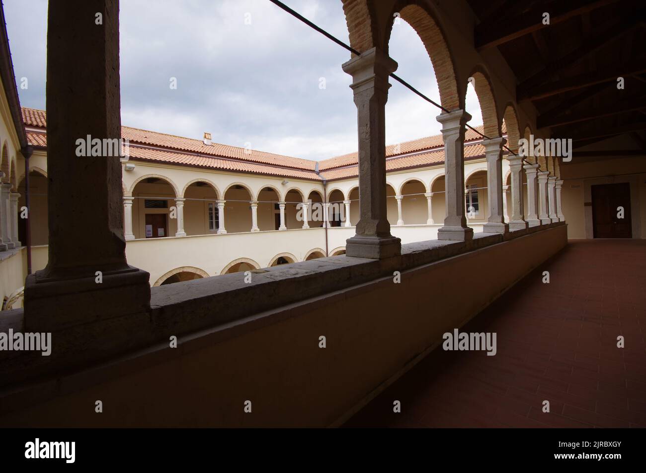 Larino - Molise - Palazzo Civico o Palazzo Ducale sede del comune di Larino Foto Stock