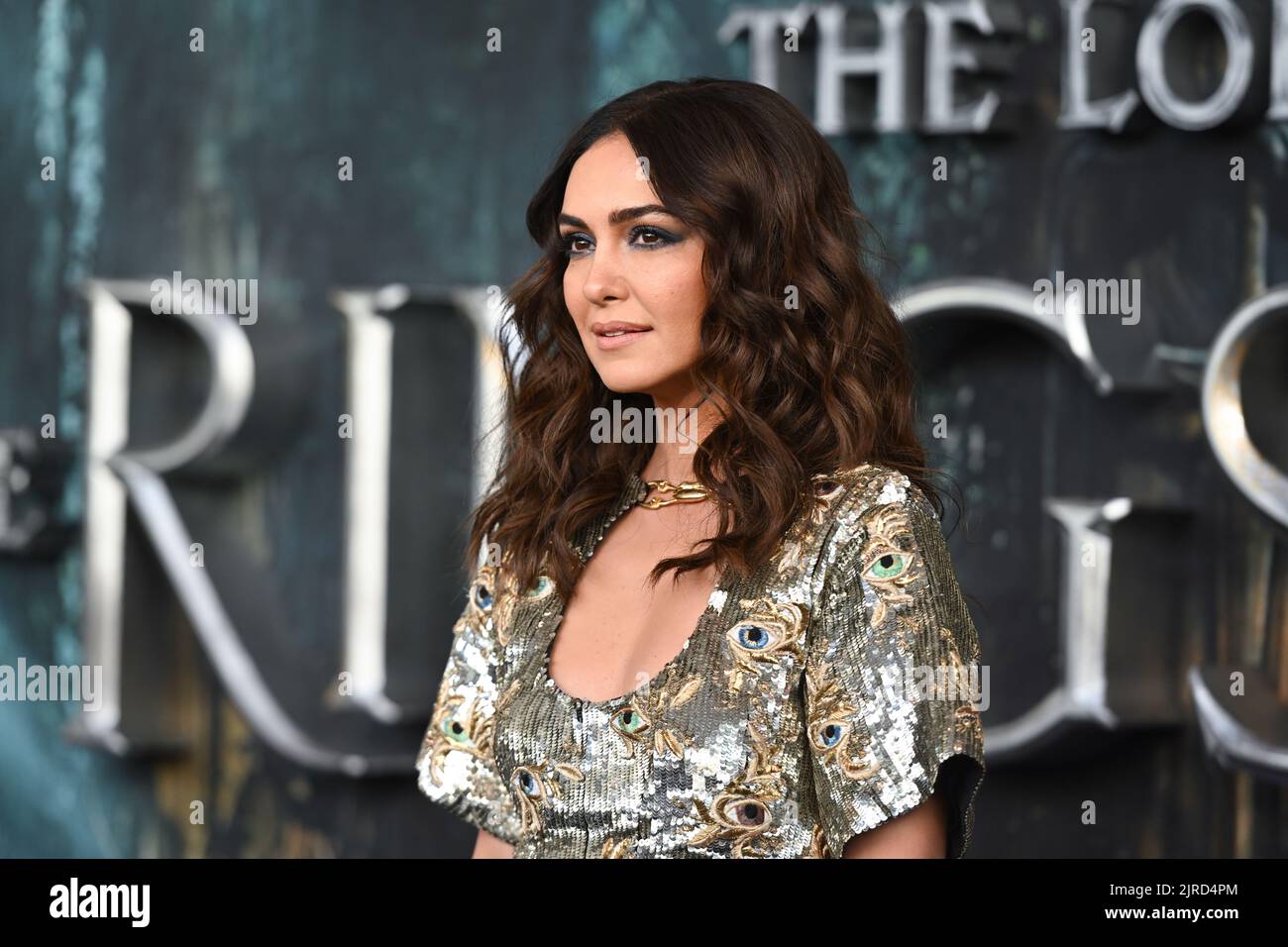 Nazanin Boniadi partecipa al "The Lord of the Rings: The Rings of Power" di New York Screening al Lincoln Center il 23 agosto 2022 a New York City. Foto Stock