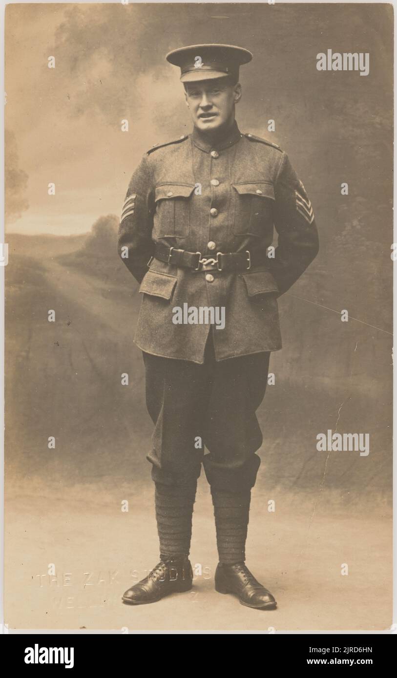 Soldato, 1907-1915, Wellington, di Zak (Joseph Zachariah). Foto Stock
