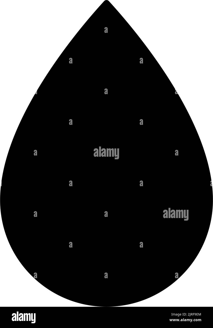 Icona dell'interfaccia utente glyph nera sfocata Illustrazione Vettoriale