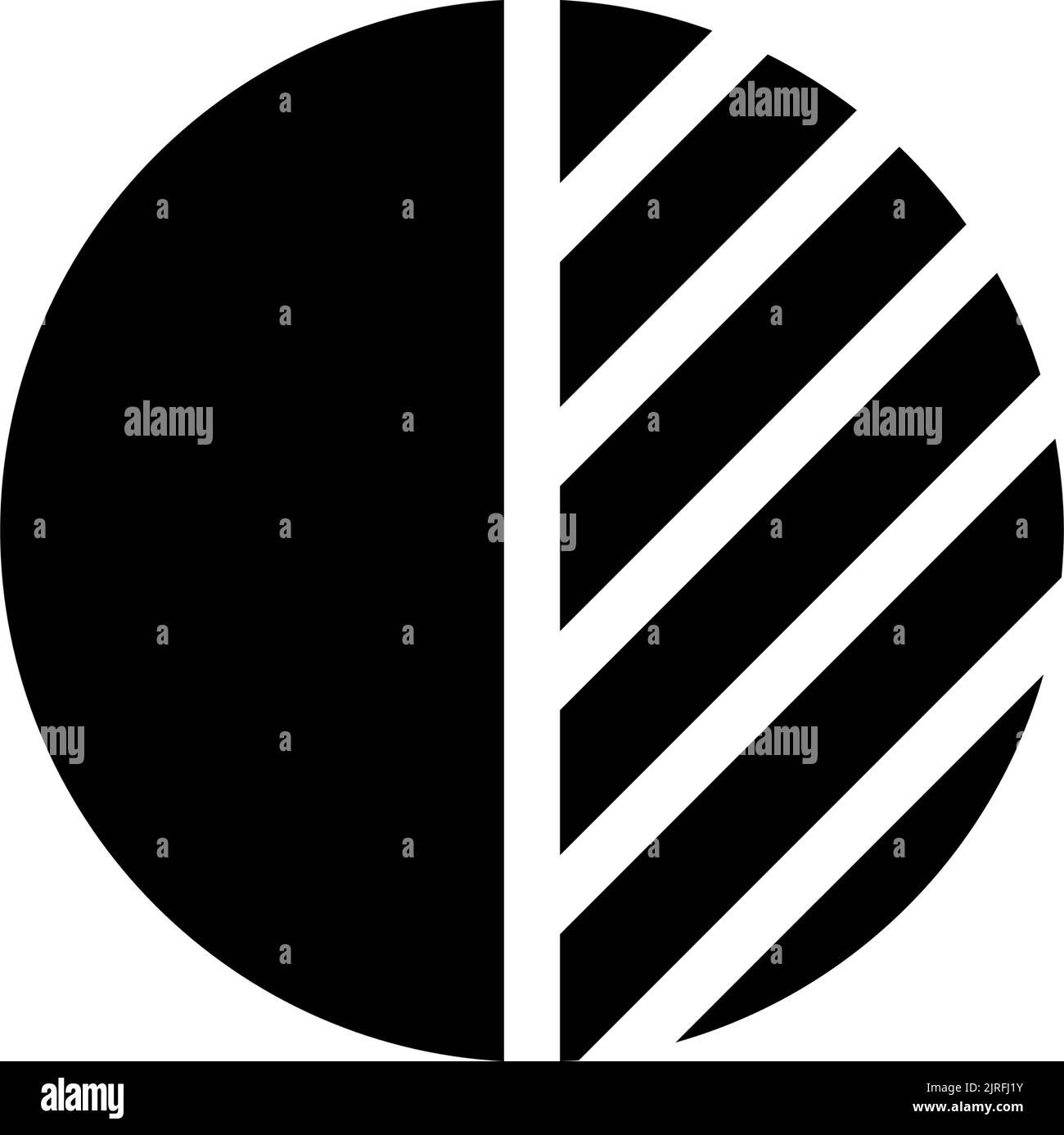 Icona dell'interfaccia utente glyph nera a contrasto Illustrazione Vettoriale