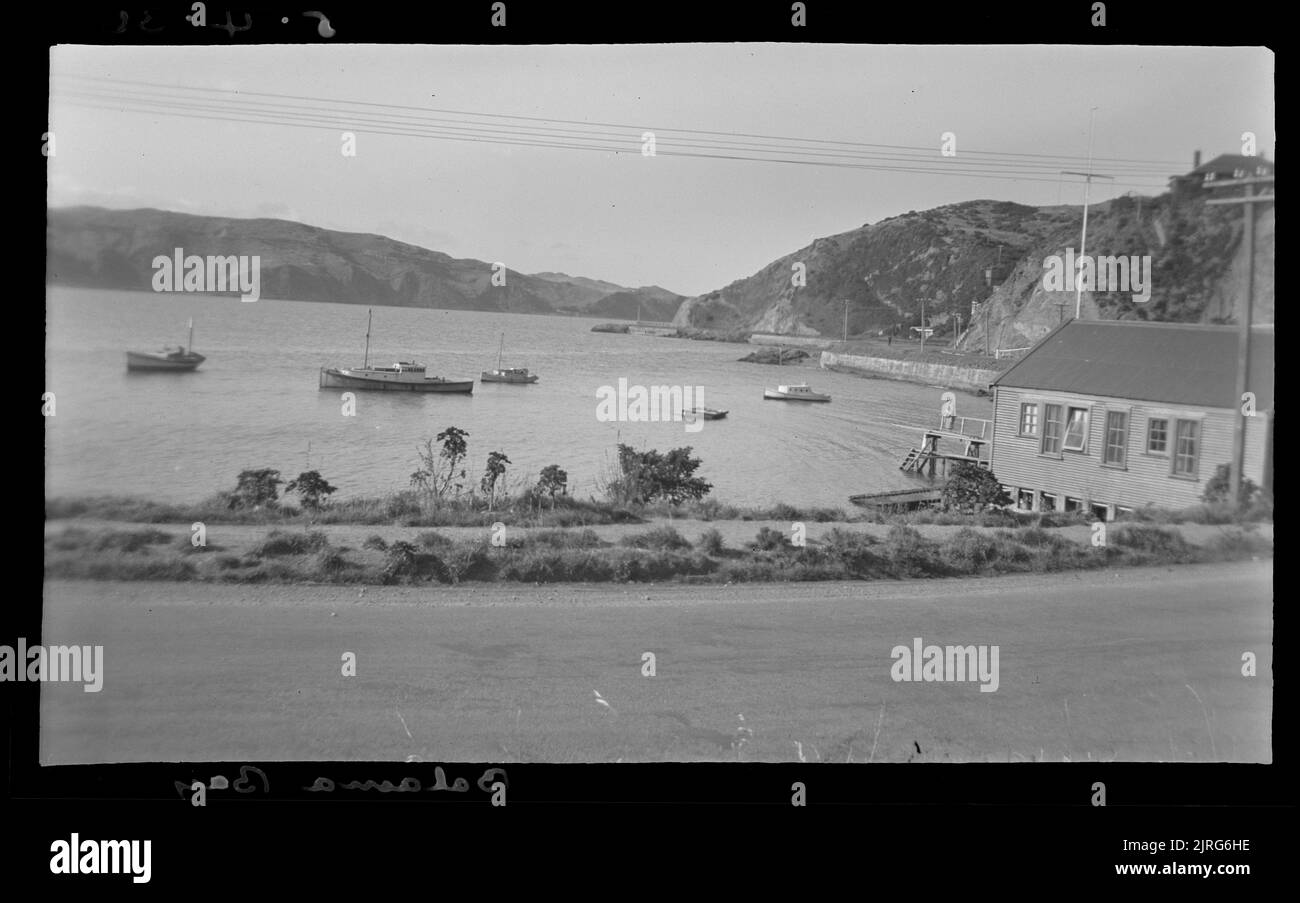 Balaena Bay , 06 aprile 1936, di Leslie Adkin. Dono della tenuta di famiglia G. L. Adkin, 1964. Foto Stock