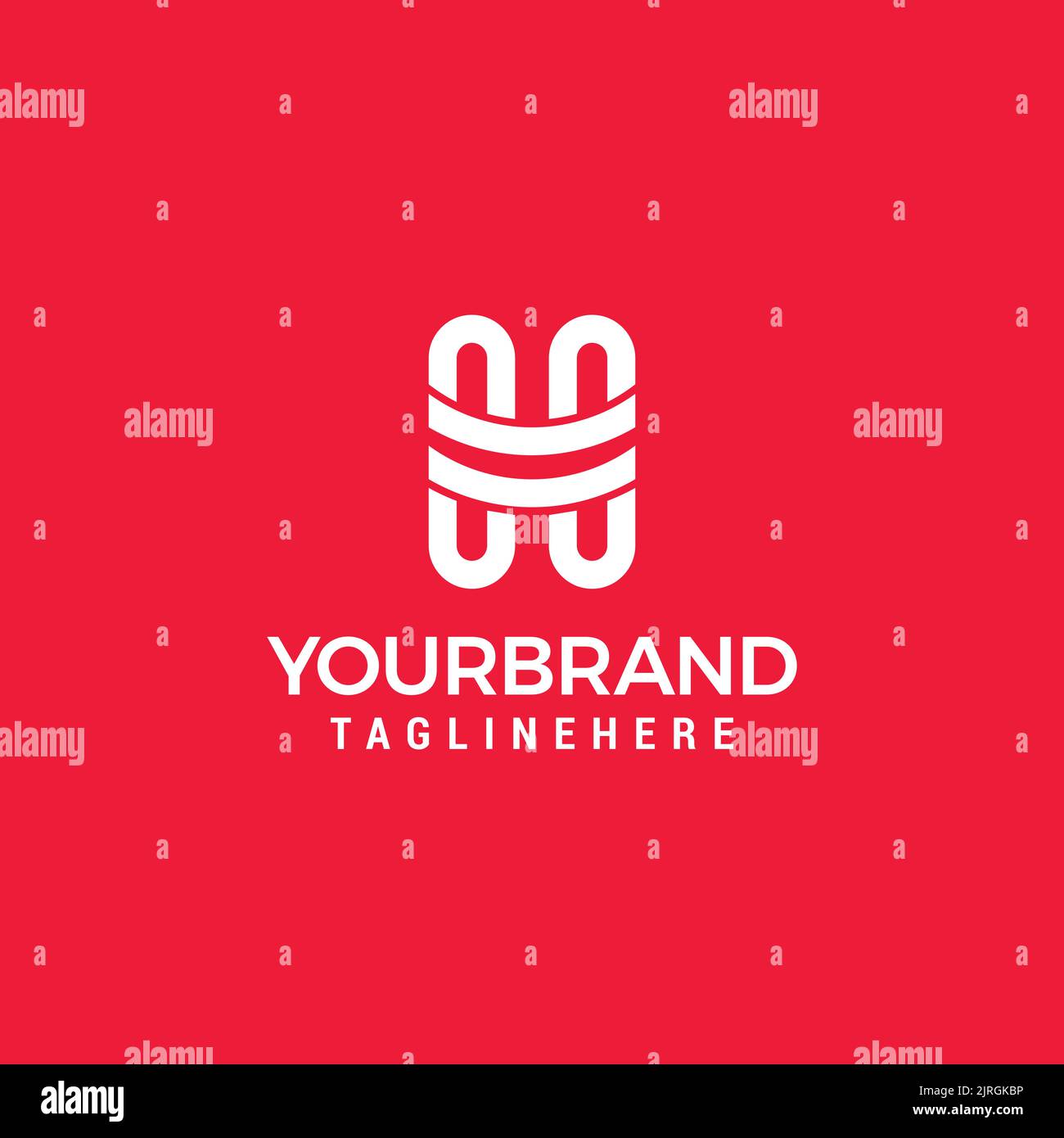 Iniziale H smile vettore logo elemento lettera H felice con il concetto sorriso Illustrazione Vettoriale