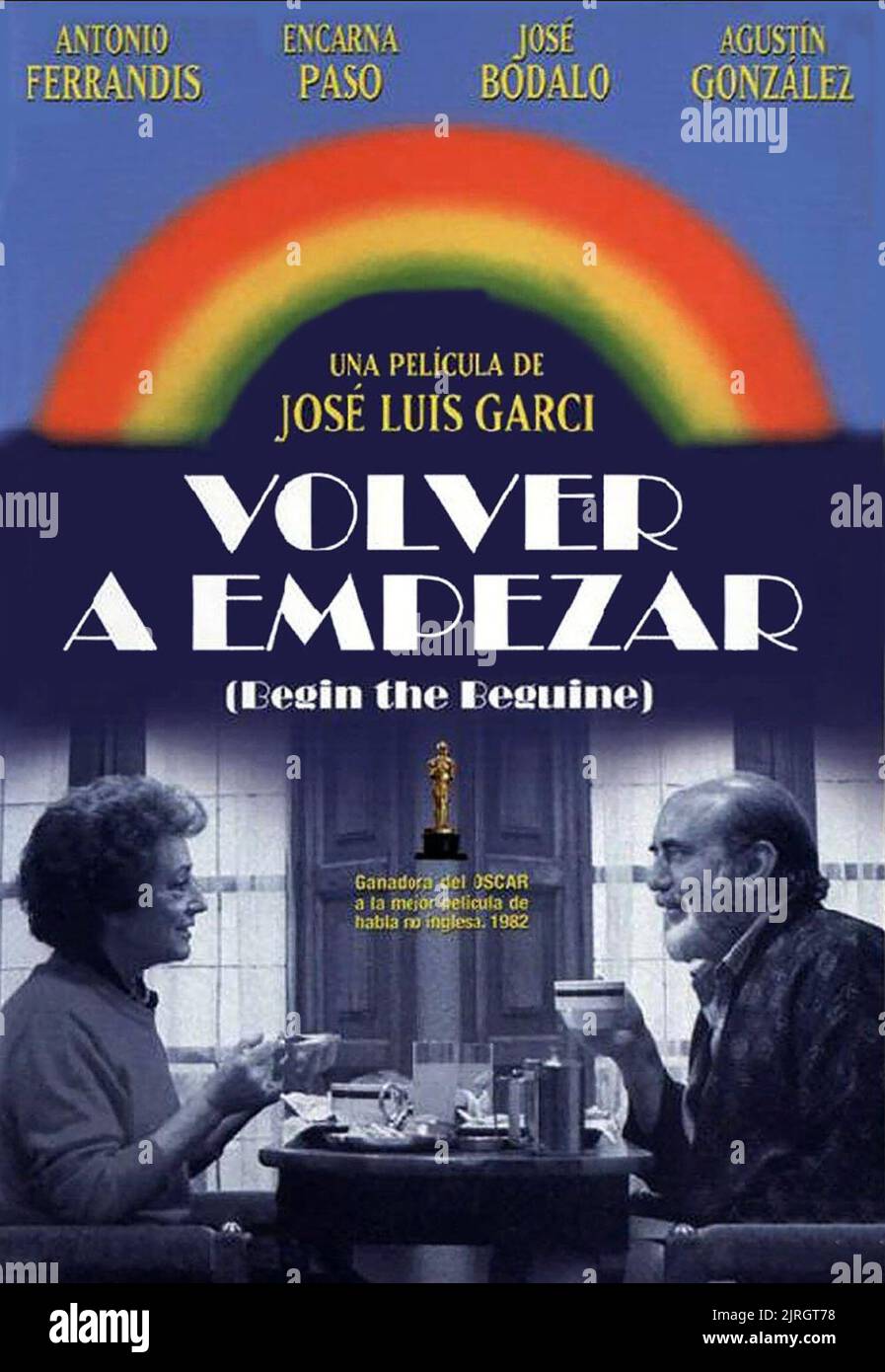 ENCARNA PASO, ANTONIO FERRANDIS FILM POSTER, BEGIN THE BEGUINE, 1982 Foto Stock