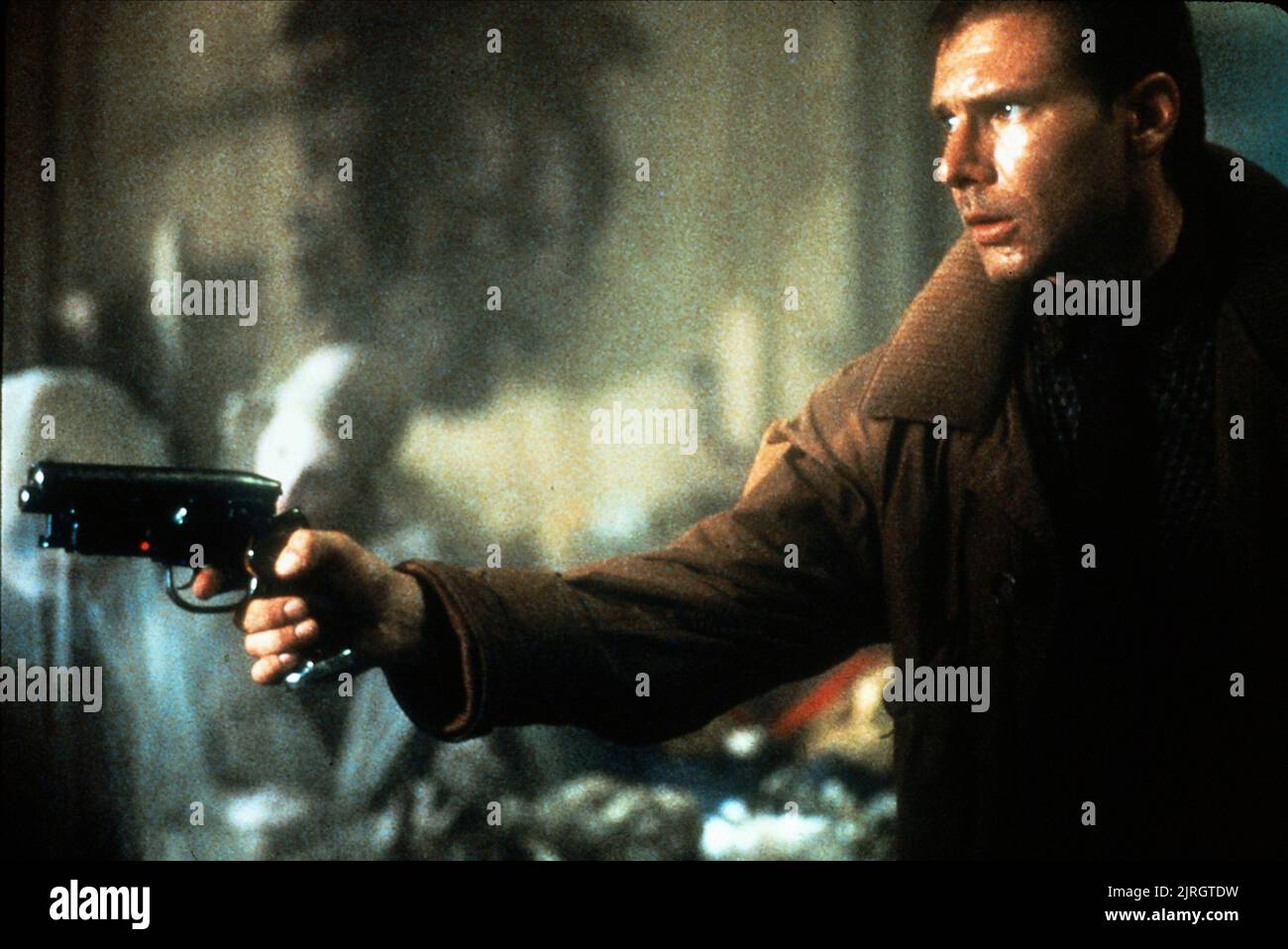 HARRISON FORD, BLADE RUNNER, 1982 Foto Stock