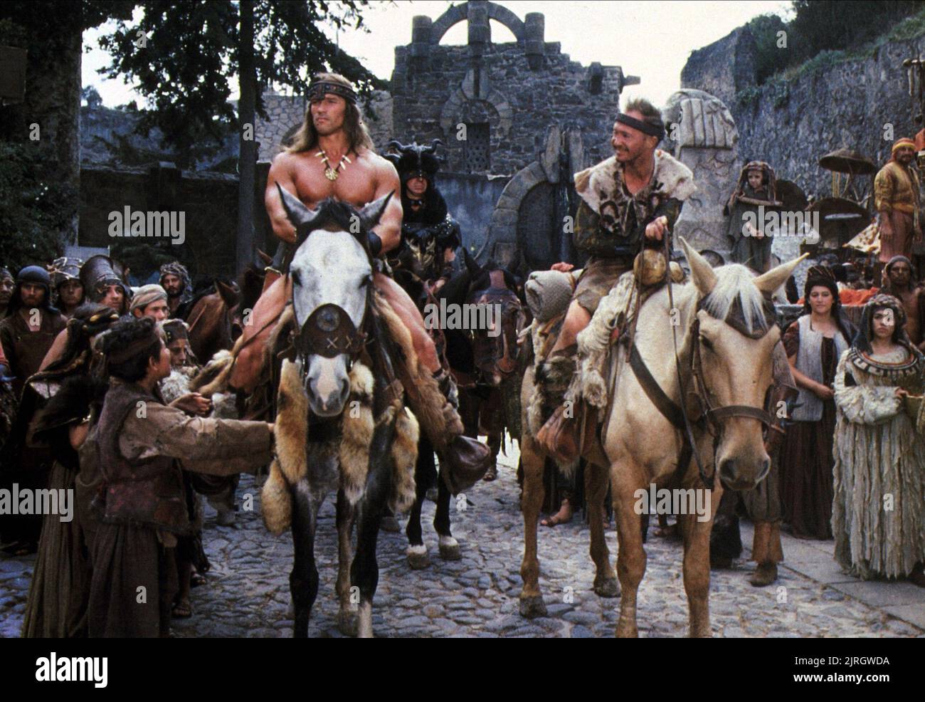 TRACEY WALTER, Arnold Schwarzenegger, Conan il distruttore, 1984 Foto Stock