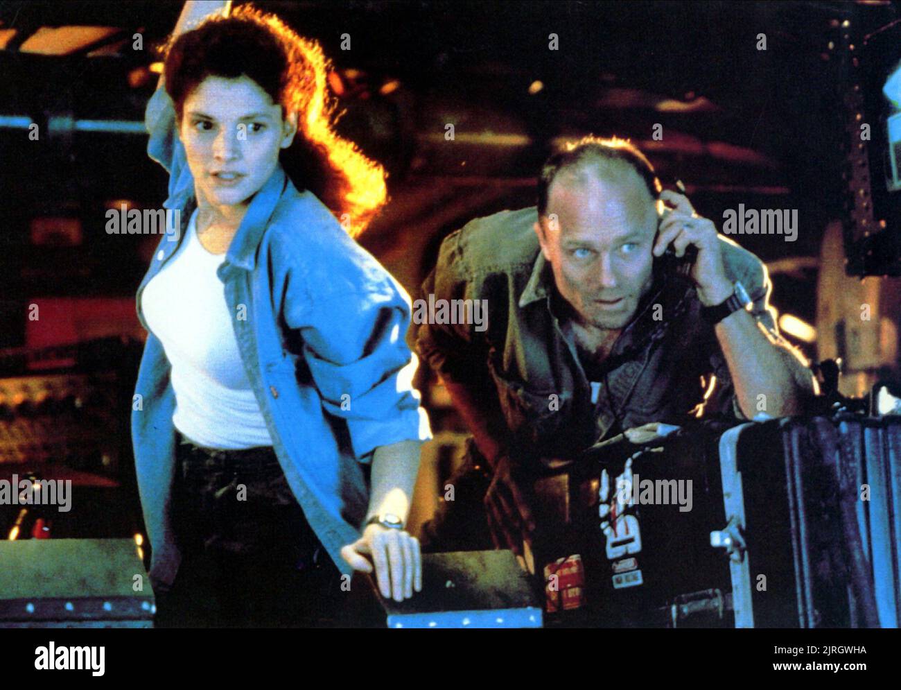 MARY Elizabeth Mastrantonio, Ed Harris, l'abisso, 1989 Foto Stock