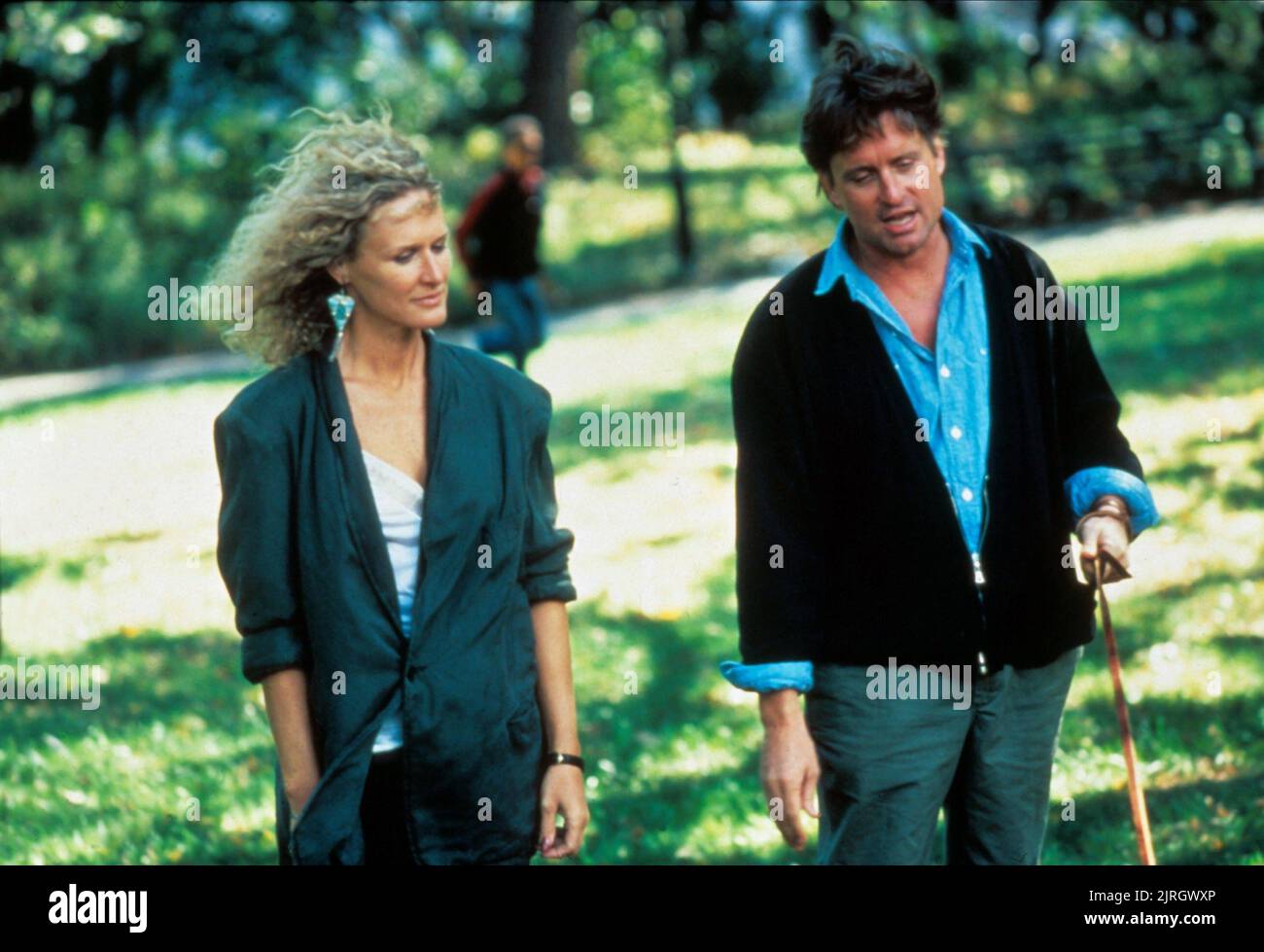 GLENN CLOSE, Michael Douglas, attrazione fatale, 1987 Foto Stock