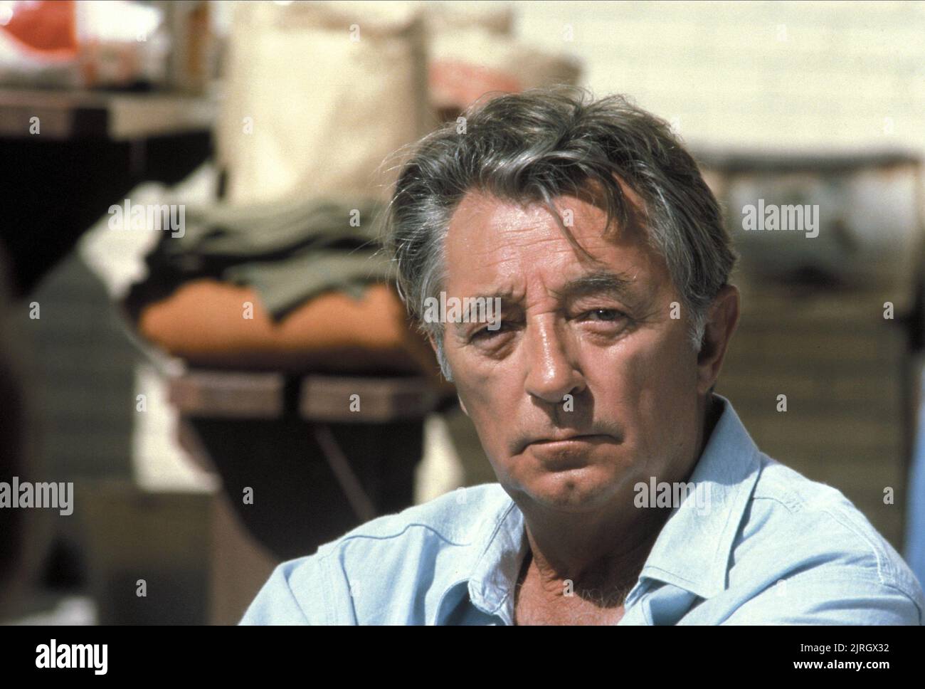 ROBERT MITCHUM, UN KILLER IN FAMIGLIA, 1983 Foto Stock