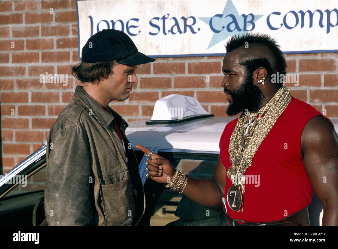 DWIGHT Schultz, il sig. T (LAWRENCE TUREAUD ), l'A-TEAM, 1984 Foto Stock