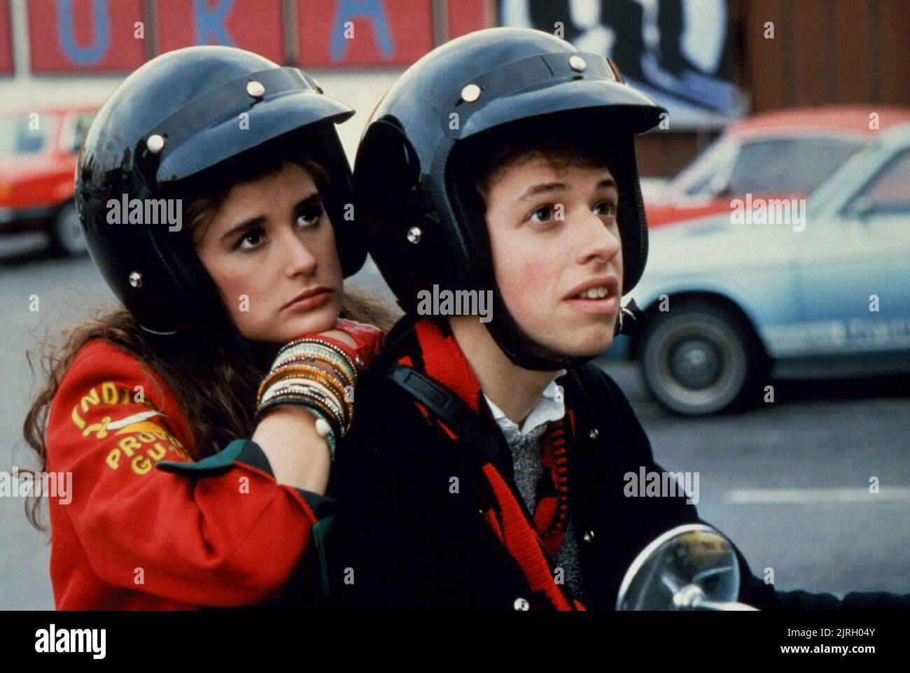 DEMI MOORE, JON CRYER, nessun piccolo affare, 1984 Foto Stock