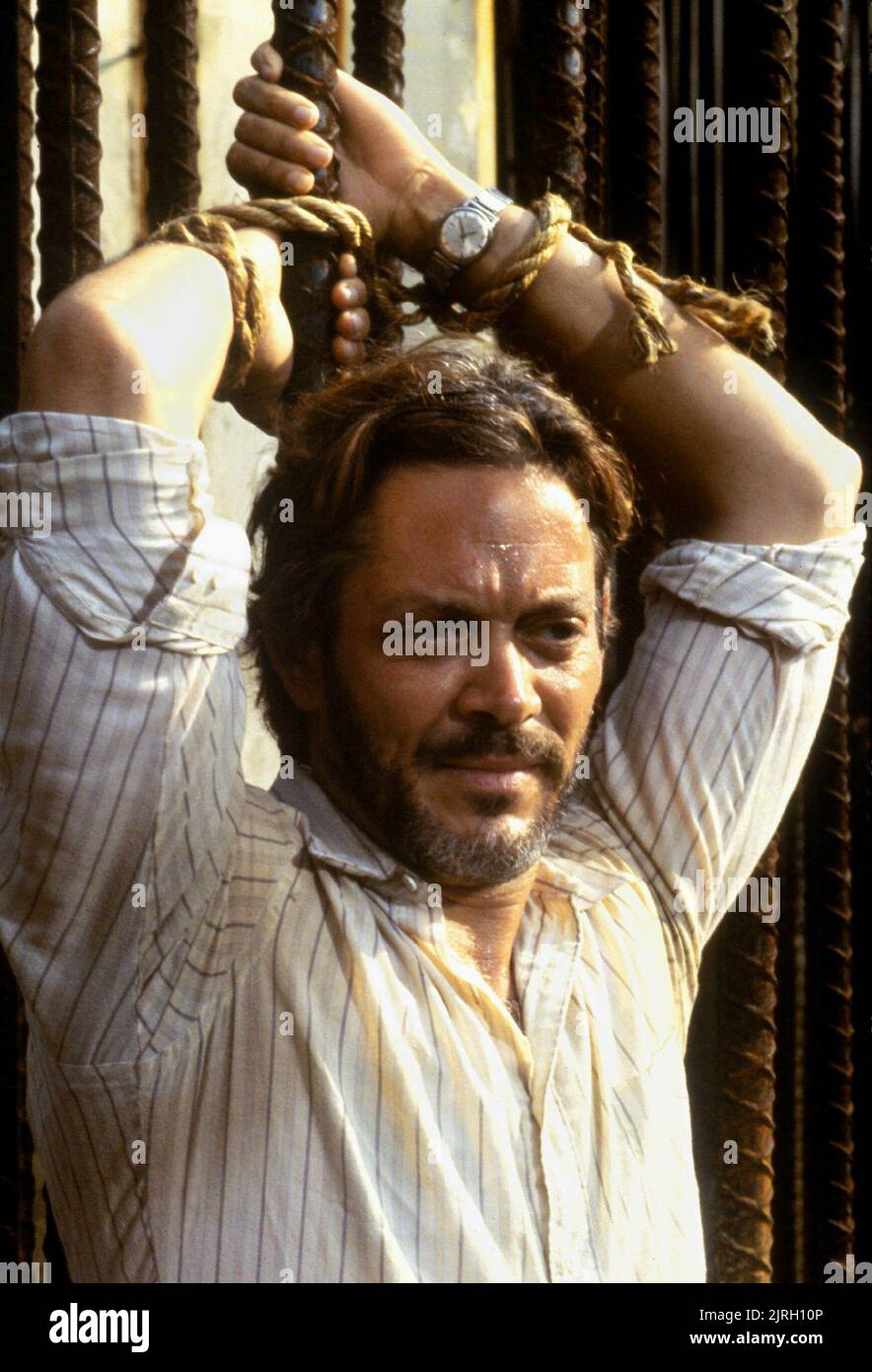 RAUL JULIA, STRETTO DI FLORIDA, 1986 Foto Stock