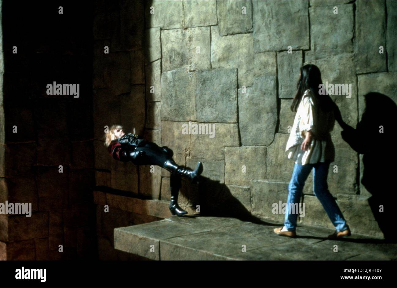 DAVID Bowie, Jennifer Connelly, labirinto, 1986 Foto Stock