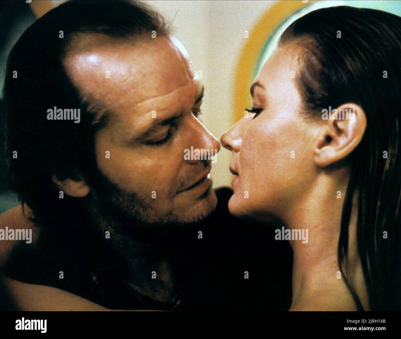 JACK NICHOLSON, LIA BELDAM, THE SHINING, 1980 Foto Stock