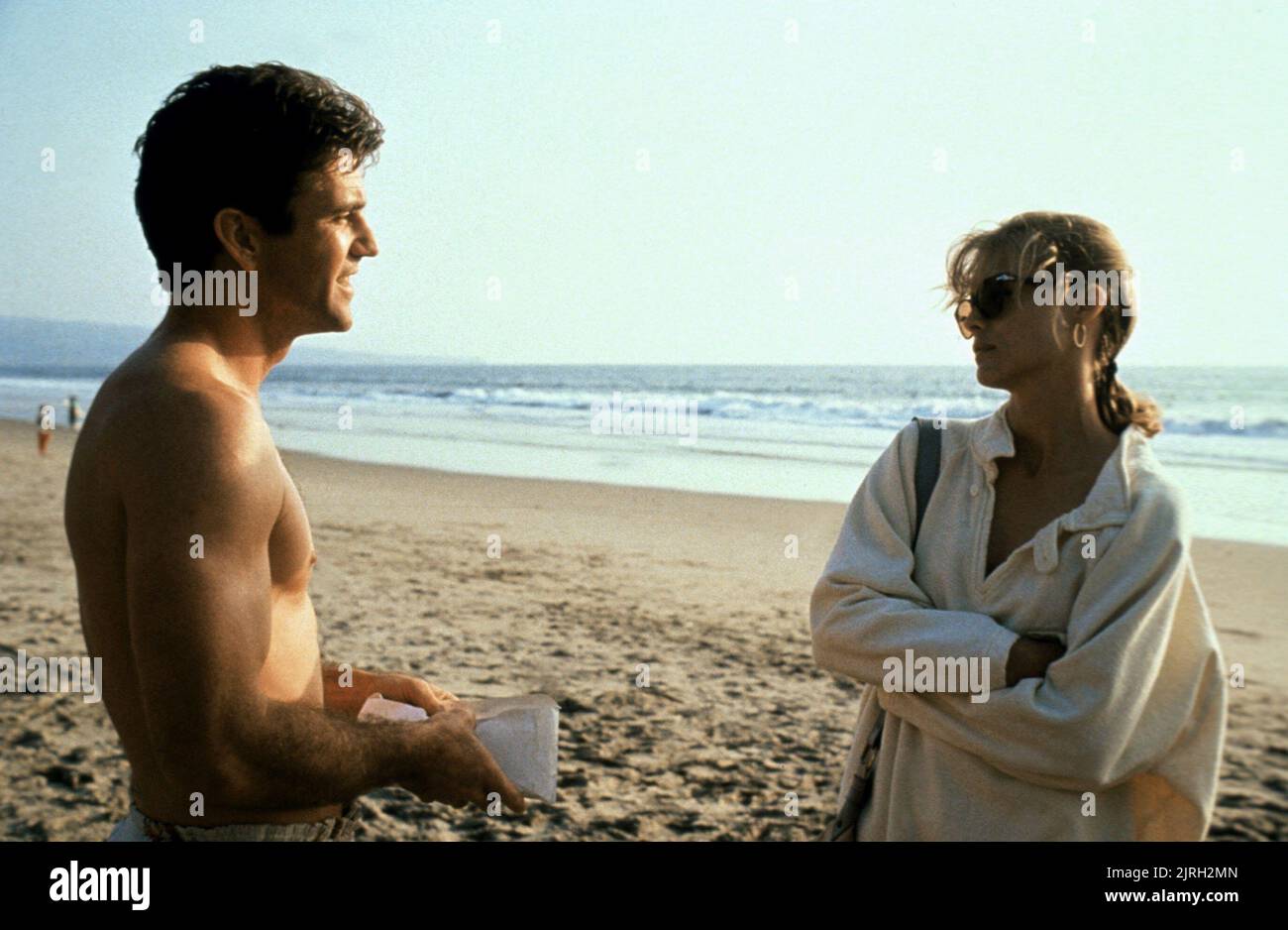 MEL GIBSON, Michelle Pfeiffer, Tequila Sunrise, 1988 Foto Stock