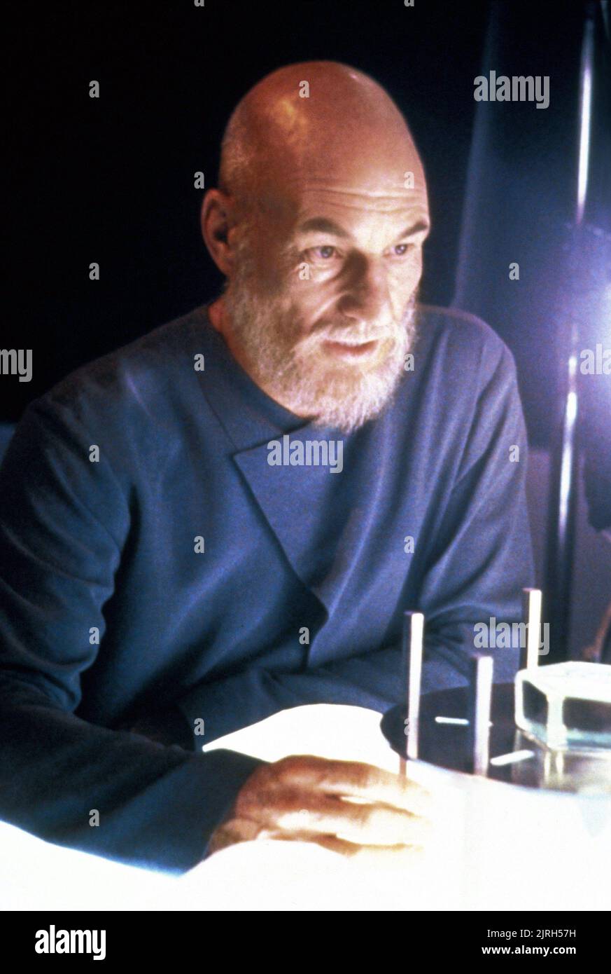 PATRICK STEWART, STAR TREK: la prossima generazione, 1987 Foto Stock
