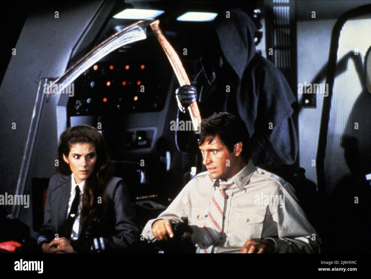 JULIE HAGERTY, Robert Hays, aeroplano!, 1980 Foto Stock