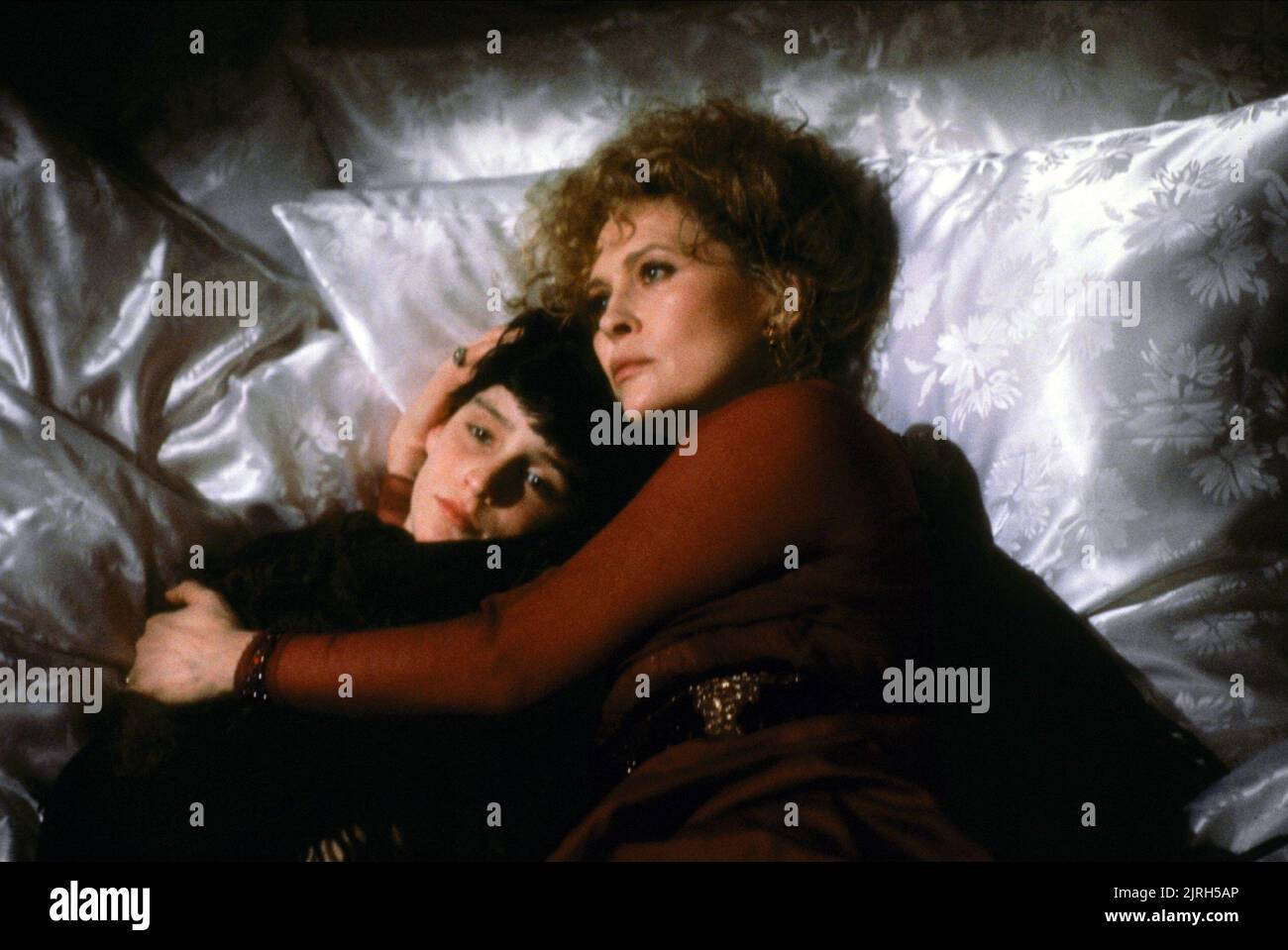 DAVID EBERTS, Faye Dunaway, bruciando segreto, 1988 Foto Stock