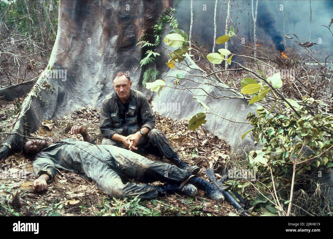 DANNY GLOVER, Gene Hackman, BAT 21, 1988 Foto Stock