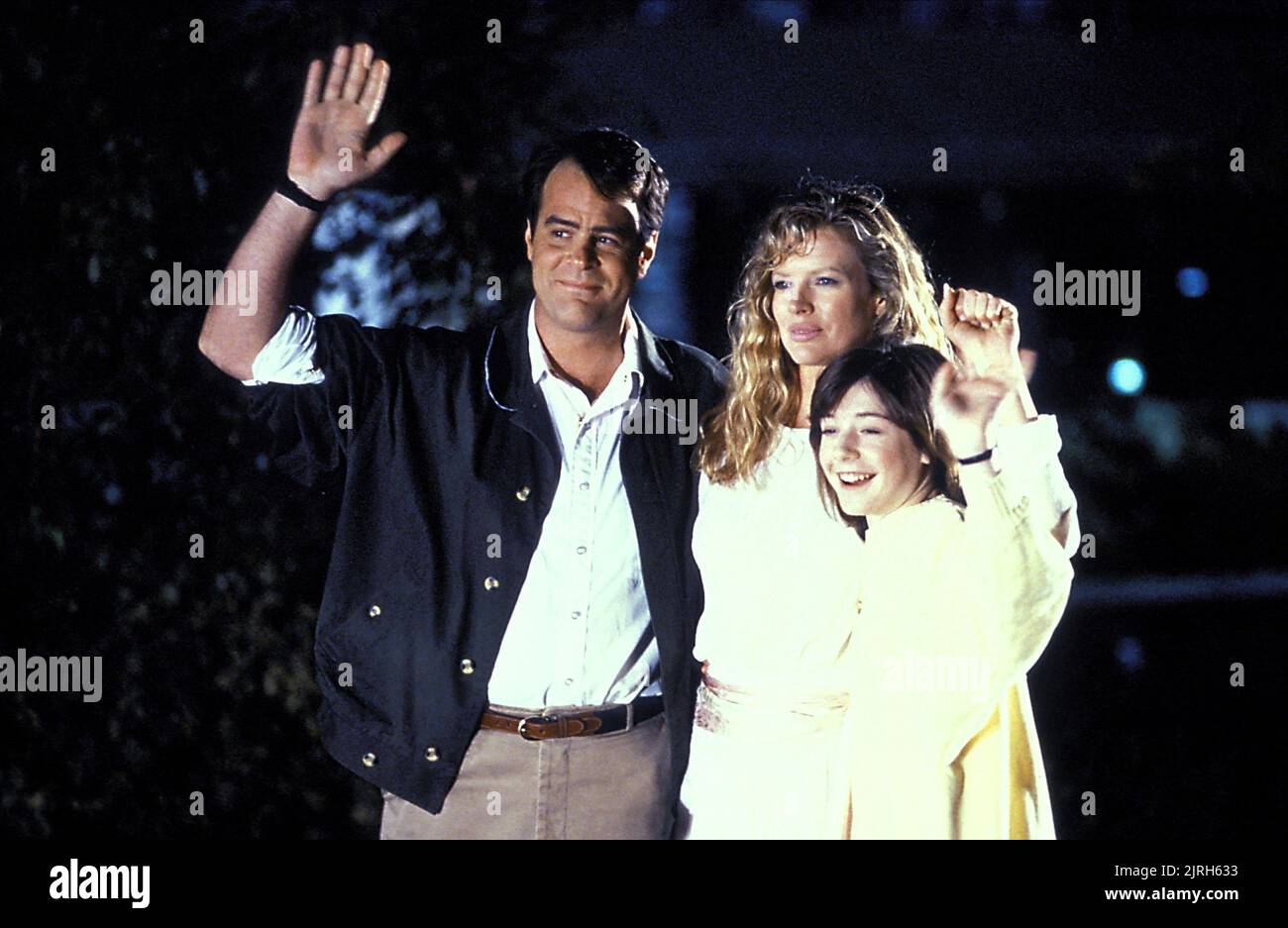 DAN AYKROYD, Kim Basinger, Alyson Hannigan, la mia matrigna è un alieno, 1988 Foto Stock