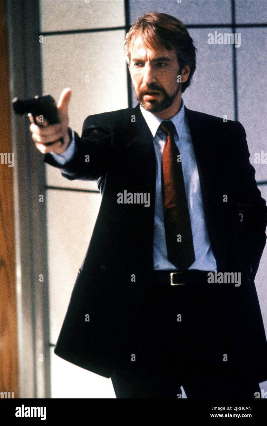 ALAN RICKMAN, DIE HARD, 1988 Foto Stock