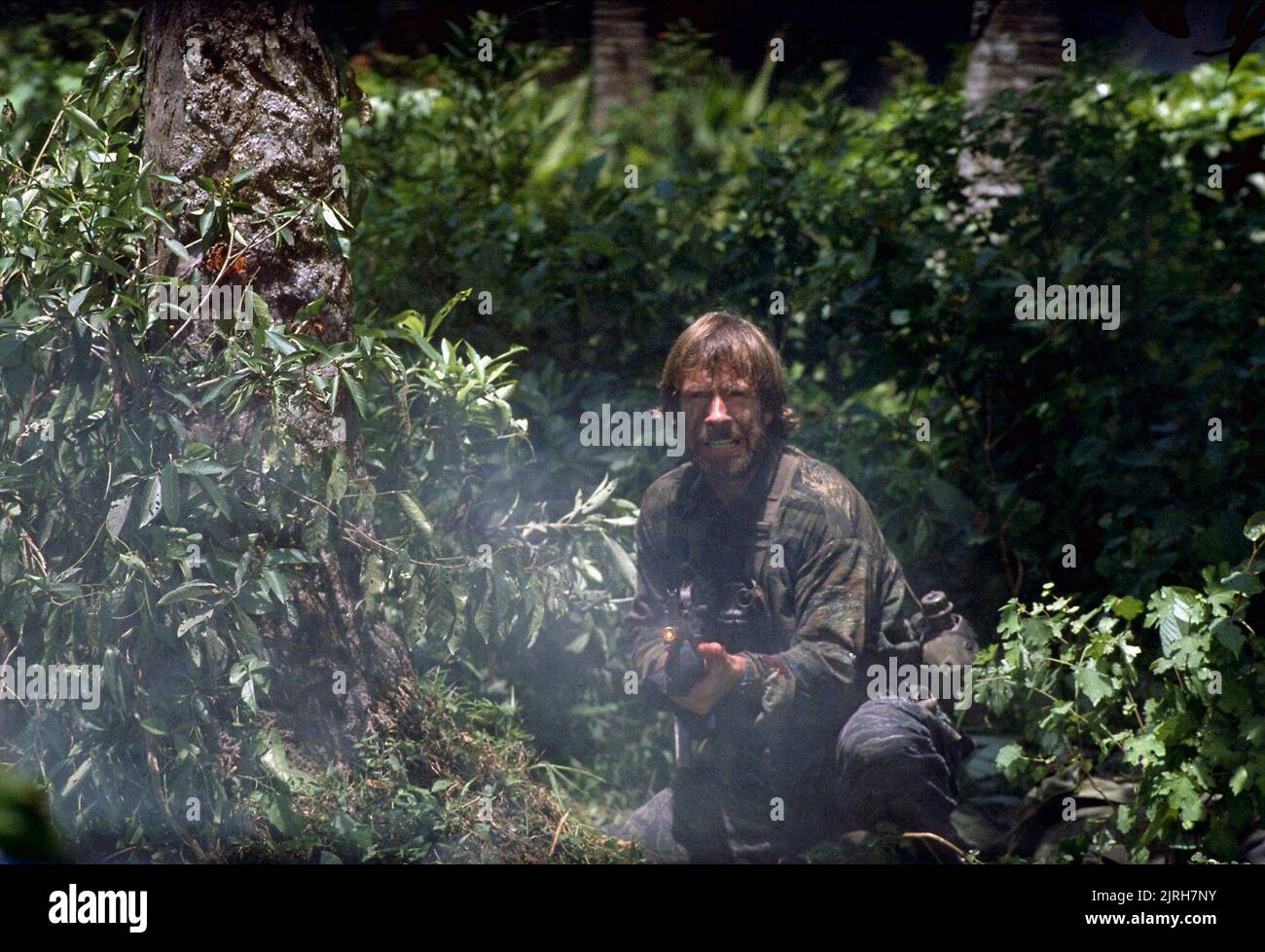 CHUCK NORRIS, MANCANTI IN AZIONE, 1984 Foto Stock