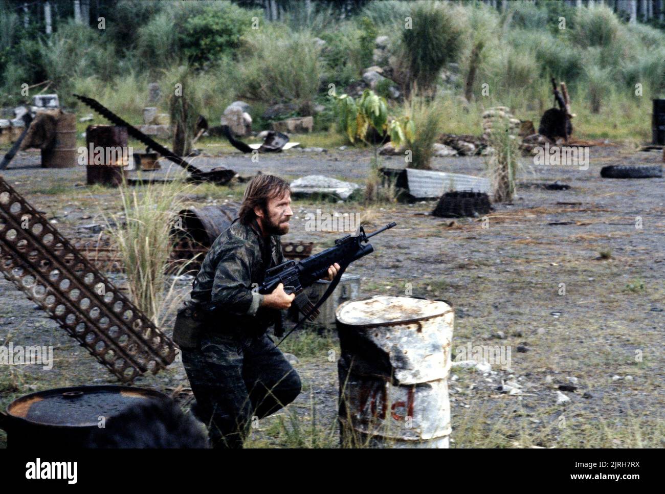 CHUCK NORRIS, MANCANTI IN AZIONE, 1984 Foto Stock